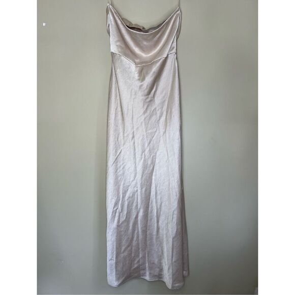 Bec + Bridge The Dreamer Strapless Dress in Golden - Picture 5 of 9